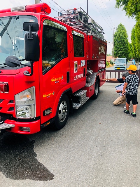 🚒 総合消防訓練を実施しました｜はぐくみプラス／児童発達支援・放課後等デイサービス／ドローン療育／デジタル療育／大阪市 鶴見区 城東区 旭区
